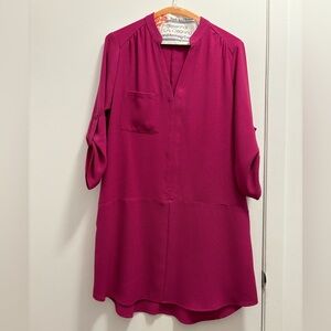 Lush Pink Work Dress